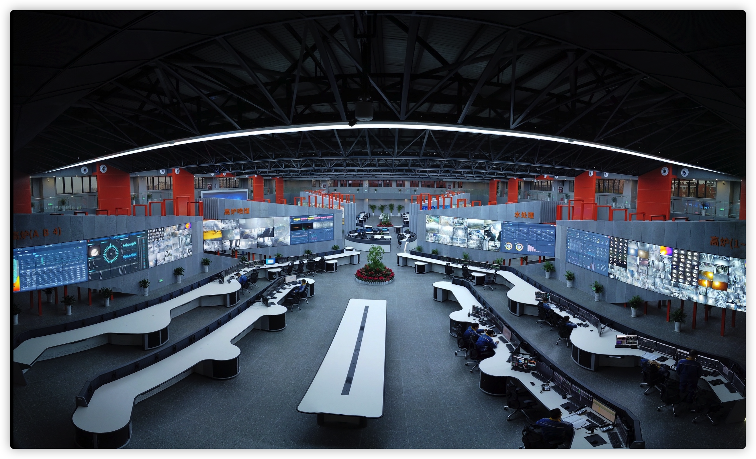 馬鋼煉鐵智控中心